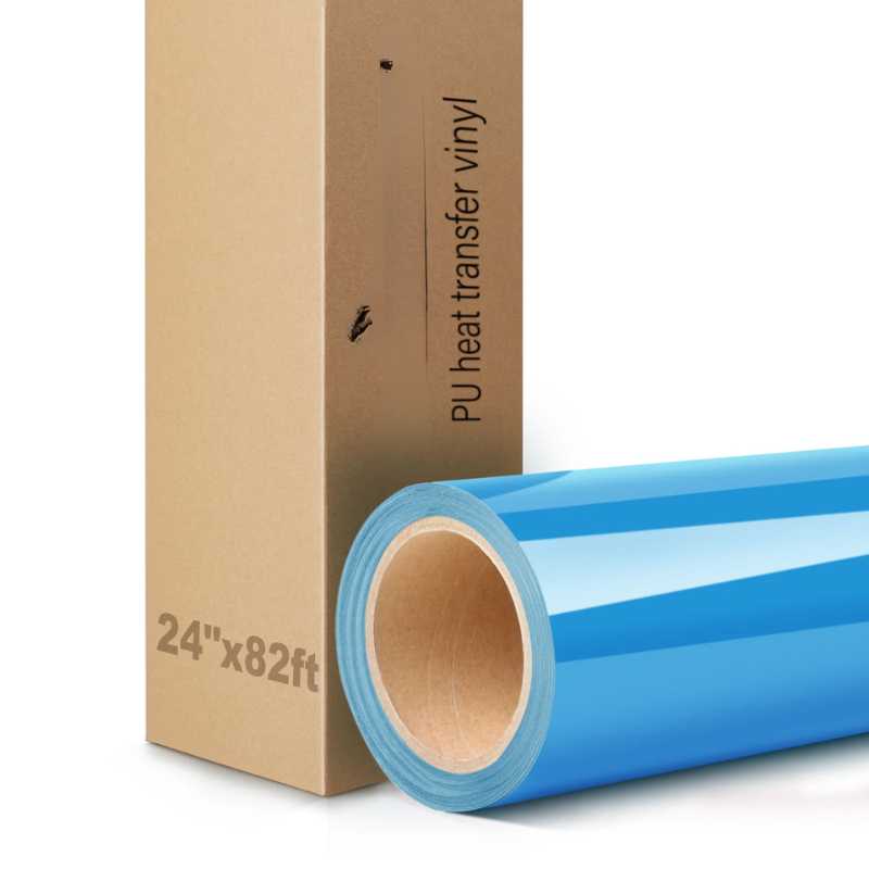 Heat Transfer Vinyl PU Light Blue (0.5*25m)